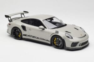 Porsche 911 991.2 GT3 RS Chalk Wording Svarta Fälgar Minichamps 1:18 153068230 Metall — bild 4 av 6