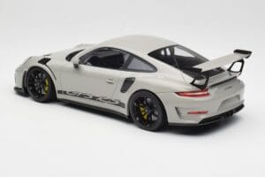 Porsche 911 991.2 GT3 RS Chalk Wording Svarta Fälgar Minichamps 1:18 153068230 Metall — bild 5 av 6