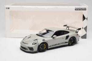Porsche 911 991.2 GT3 RS Chalk Wording Svarta Fälgar Minichamps 1:18 153068230 Metall — bild 6 av 6