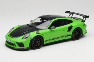 Porsche 911 991.2 GT3 RS Weissach Package Grön Minichamps 1:18 153068233 Metall
