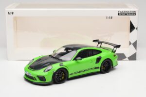 Porsche 911 991.2 GT3 RS Weissach Package Grön Minichamps 1:18 153068233 Metall — bild 6 av 6