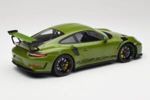 Porsche 911 991.2 GT3 RS Lizard Grön Med Svarta Fälgar Minichamps 1:18 155068233 Metall — bild 2 av 6