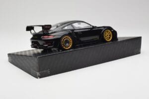 Porsche 911 991.2 GT3 RS Manthey Racing Svart Minichamps 1:18 MR-911-GT3RS-1803 Metall — bild 3 av 6