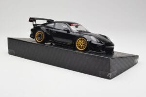 Porsche 911 991.2 GT3 RS Manthey Racing Svart Minichamps 1:18 MR-911-GT3RS-1803 Metall — bild 4 av 6