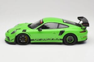 Porsche 911 991.2 GT3 RS Manthey Racing Racing Grön Minichamps 1:18 MR-911-GT3RS-1802 Metall — bild 3 av 6