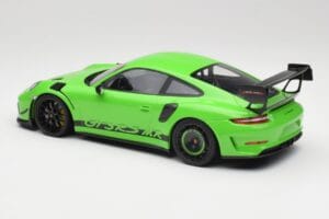 Porsche 911 991.2 GT3 RS Manthey Racing Racing Grön Minichamps 1:18 MR-911-GT3RS-1802 Metall — bild 5 av 6