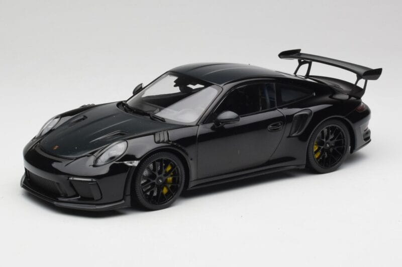 Porsche 911 991.2 GT3 RS Weissach Package Svart & Svarta Hjul Minichamps 1:18 153068228 Metall