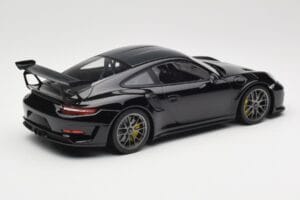 Porsche 911 991.2 GT3 RS Weissach Package Svart Silver Magnesium Fälgar Minichamps 1:18 153068229 Metall — bild 2 av 6