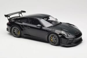 Porsche 911 991.2 GT3 RS Weissach Package Svart Silver Magnesium Fälgar Minichamps 1:18 153068229 Metall — bild 4 av 6