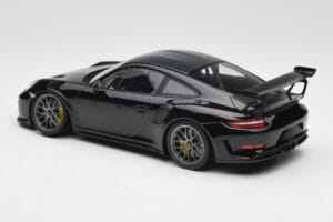 Porsche 911 991.2 GT3 RS Weissach Package Svart Silver Magnesium Fälgar Minichamps 1:18 153068229 Metall — bild 5 av 6
