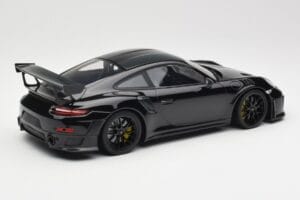 Porsche 911 991.2 GT3 RS Weissach Package Svart Med Svarta Fälgar Minichamps 1:18 153068321 Metall — bild 2 av 6