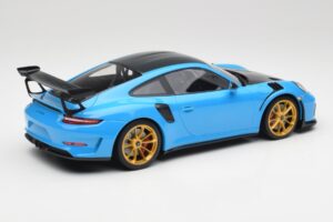Porsche 911 991.2 GT3 RS Weissach Package Blå & Guld Hjul Minichamps 1:18 153068232 Metall — bild 2 av 6