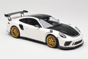 Porsche 911 991.2 GT3 RS Weissach Package Vit Guld Magnesium Fälgar Minichamps 1:18 153068238 Metall — bild 4 av 6
