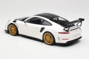 Porsche 911 991.2 GT3 RS Weissach Package Vit Guld Magnesium Fälgar Minichamps 1:18 153068238 Metall — bild 5 av 6