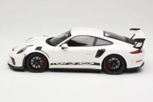 Porsche 911 991.2 GT3 RS Vit med Svarta Fälgar Minichamps 1:18 155068224 Metall — bild 3 av 6