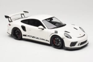 Porsche 911 991.2 GT3 RS Vit med Svarta Fälgar Minichamps 1:18 155068224 Metall — bild 4 av 6