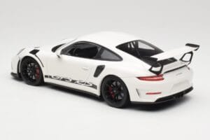 Porsche 911 991.2 GT3 RS Vit med Svarta Fälgar Minichamps 1:18 155068224 Metall — bild 5 av 6