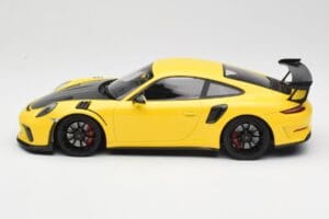 Porsche 911 991.2 GT3 RS Gul med Svarta Fälgar Minichamps 1:18 155068231 Metall — bild 3 av 6