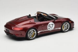 Porsche 911 991.2 Speedster Heritage Edition Cherry Metallic GT Spirit 1:18 GT929 Resin — bild 2 av 6