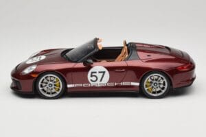 Porsche 911 991.2 Speedster Heritage Edition Cherry Metallic GT Spirit 1:18 GT929 Resin — bild 3 av 6