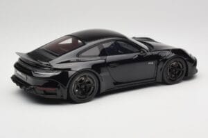 Porsche 911 992 Brabus 900 Rocket-R Obsidian Black GT Spirit 1:18 GT502 Resin — bild 2 av 6