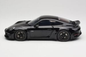 Porsche 911 992 Brabus 900 Rocket-R Obsidian Black GT Spirit 1:18 GT502 Resin — bild 3 av 6