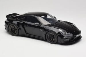 Porsche 911 992 Brabus 900 Rocket-R Obsidian Black GT Spirit 1:18 GT502 Resin — bild 4 av 6