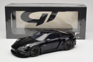 Porsche 911 992 Brabus 900 Rocket-R Obsidian Black GT Spirit 1:18 GT502 Resin — bild 6 av 6