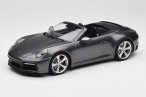 Porsche 911 992 Carrera 4S Cabriolet Agate Grey Metallic Minichamps 1:18 155067336 Metall