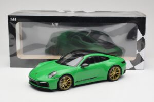 Porsche 911 992 Carrera 4S Python Green Minichamps 1:18 155067325 Metall — bild 6 av 6