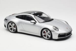 Porsche 911 992 Carrera 4S Silver Minichamps 1:18 155067322 Metall — bild 4 av 6