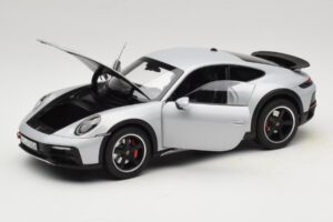 Porsche 911 992 Dakar Ice Grey Metallic Norev 1:18 187242 Metall — bild 2 av 8
