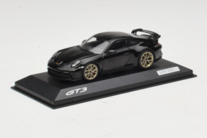Porsche 911 992 GT3 Svart Med Guldfälgar Minichamps 1:43 WAP0201520M007 Metall — bild 2 av 4