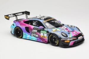 Porsche 911 992 GT3 R Team WRT #9 T. Heinemann DTM 2023 Minichamps 1:18 113236309 Metall — bild 6 av 8