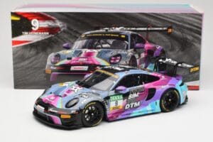 Porsche 911 992 GT3 R Team WRT #9 T. Heinemann DTM 2023 Minichamps 1:18 113236309 Metall — bild 8 av 8