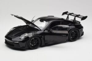 Porsche 911 992 GT3 RS Svart & Svarta Fälgar Concept Minichamps 1:18 911992003 Metall — bild 2 av 8