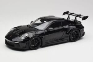 Porsche 911 992 GT3 RS Svart & Svarta Fälgar Concept Minichamps 1:18 911992003 Metall