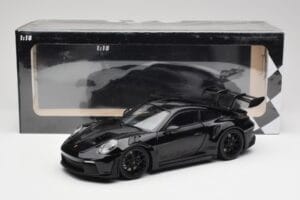 Porsche 911 992 GT3 RS Svart & Svarta Fälgar Concept Minichamps 1:18 911992003 Metall — bild 8 av 8