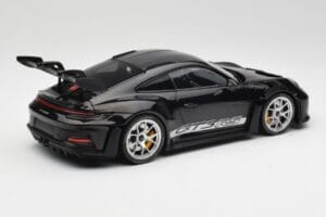Porsche 911 992 GT3 RS Svart Med Silverfälgar Minichamps 1:18 155062231 Metall — bild 2 av 6