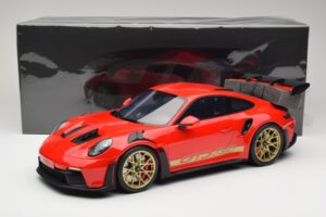 Porsche 911 992 GT3 RS Guards Red GT Spirit 1:12 GT939 Resin — bild 6 av 6
