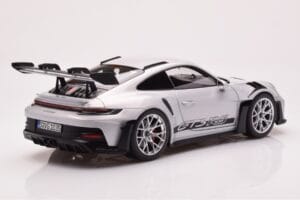 Porsche 911 992 GT3 RS Ice Grå Norev 1:18 187359 Metall — bild 3 av 8