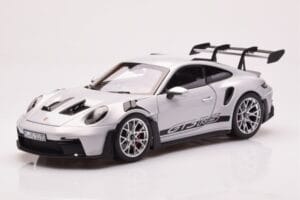Porsche 911 992 GT3 RS Ice Grå Norev 1:18 187359 Metall