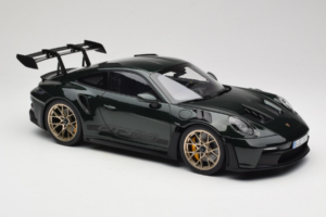 Porsche 911 992 GT3 RS Jet Green Metallic Black Norev 1:12 127532 Metall — bild 4 av 6