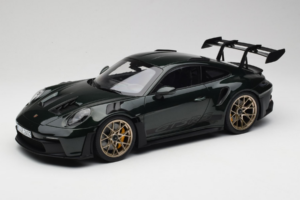 Porsche 911 992 GT3 RS Jet Green Metallic Black Norev 1:12 127532 Metall