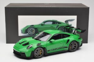 Porsche 911 992 GT3 RS Python Grön Norev 1:18 WAP0212820RGT3 Metall — bild 8 av 8