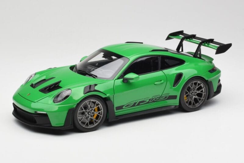 Porsche 911 992 GT3 RS Python Grön Norev 1:18 WAP0212820RGT3 Metall