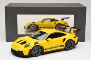 Porsche 911 992 GT3 RS Racing Gul Norev 1:18 WAP0212810RGT3 Metall — bild 8 av 8