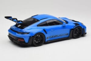 Porsche 911 992 GT3 RS Shark Blå & Svarta Hjul Minichamps 1:18 153062233 Metall — bild 2 av 6