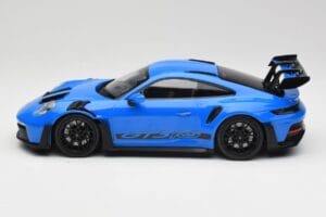 Porsche 911 992 GT3 RS Shark Blå & Svarta Hjul Minichamps 1:18 153062233 Metall — bild 3 av 6