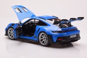 Porsche 911 992 GT3 RS Sharkblue Norev 1:18 187358 Metall — bild 5 av 8